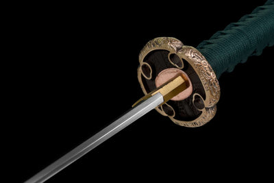 Genki 元気 Katana, T10 Steel, Tachi-Style Mount – view 13