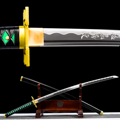 Tokito Muichiro-Inspired Katana – 1060 Steel – view 1