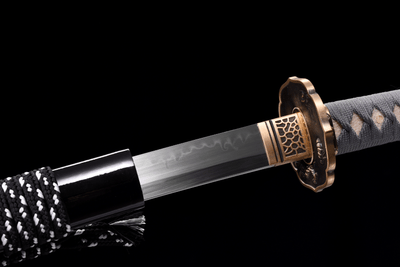 Nami 波 Katana, T10 Steel with Hamon – view 13
