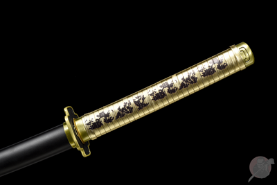 Yoriichi Tsugikuni Katana – 1060 Carbon Steel – view 19