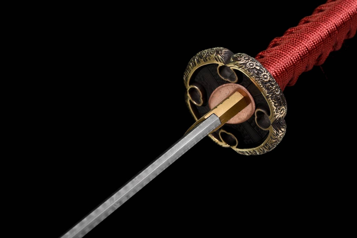 Hideyoshi 秀吉 Katana – Damascus Steel, Toyotomi Saya – view 18