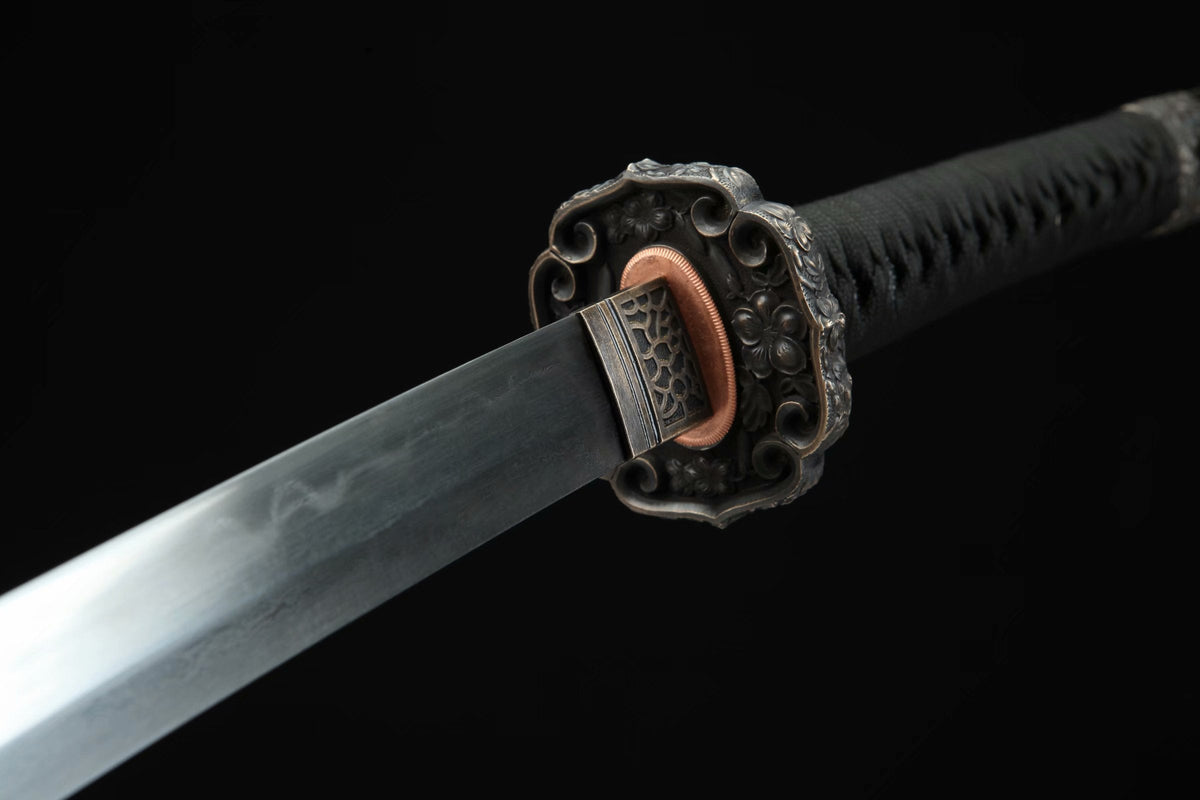 Sakura 櫻花 Katana, Damascus Steel, Hand-Polished – view 12
