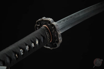 Sakura 櫻花 Katana, Damascus Steel, Hand-Polished – view 11