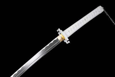 Tensa Zangetsu White Katana – Bleach-Inspired Replica (1060) – view 13