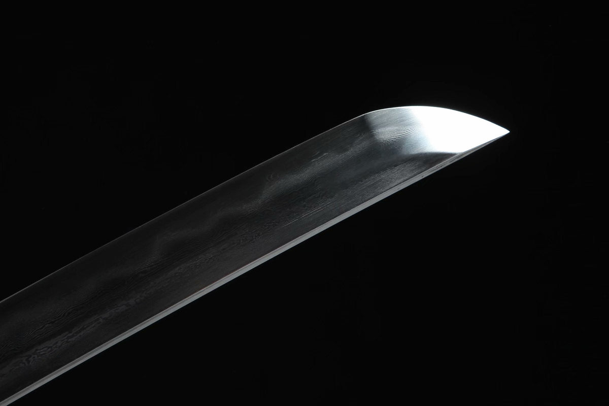 Sakura 櫻花 Katana, Damascus Steel, Hand-Polished – view 13