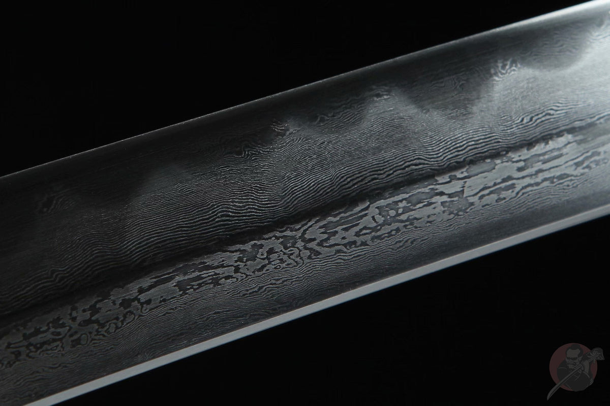 Sakura 櫻花 Katana, Damascus Steel, Hand-Polished – view 14
