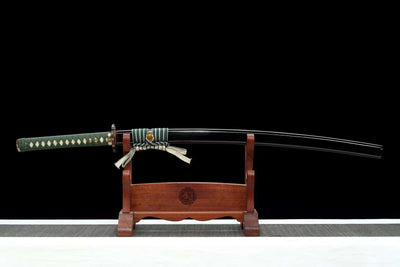 Fukkatsu 復活 Katana – T10 Steel, Floral Copper Tsuba – view 1