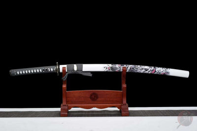 Hai 灰 Katana, Carbon-Iron Alloy Steel – view 3