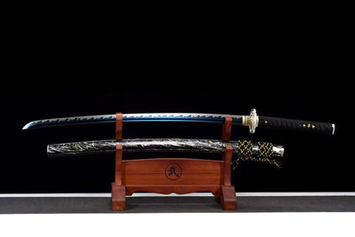 Yasuke 弥助 Katana – Blue Blade, Zinc Alloy – view 1