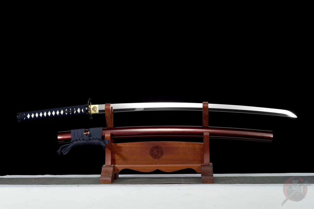Yougan 溶岩 Katana – Mirror-Polished Manganese Steel – view 2