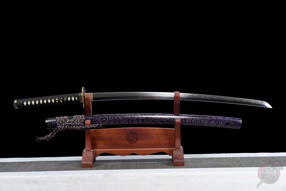 Murasaki no Akuma 紫の悪魔 Katana – T10 Steel – view 2