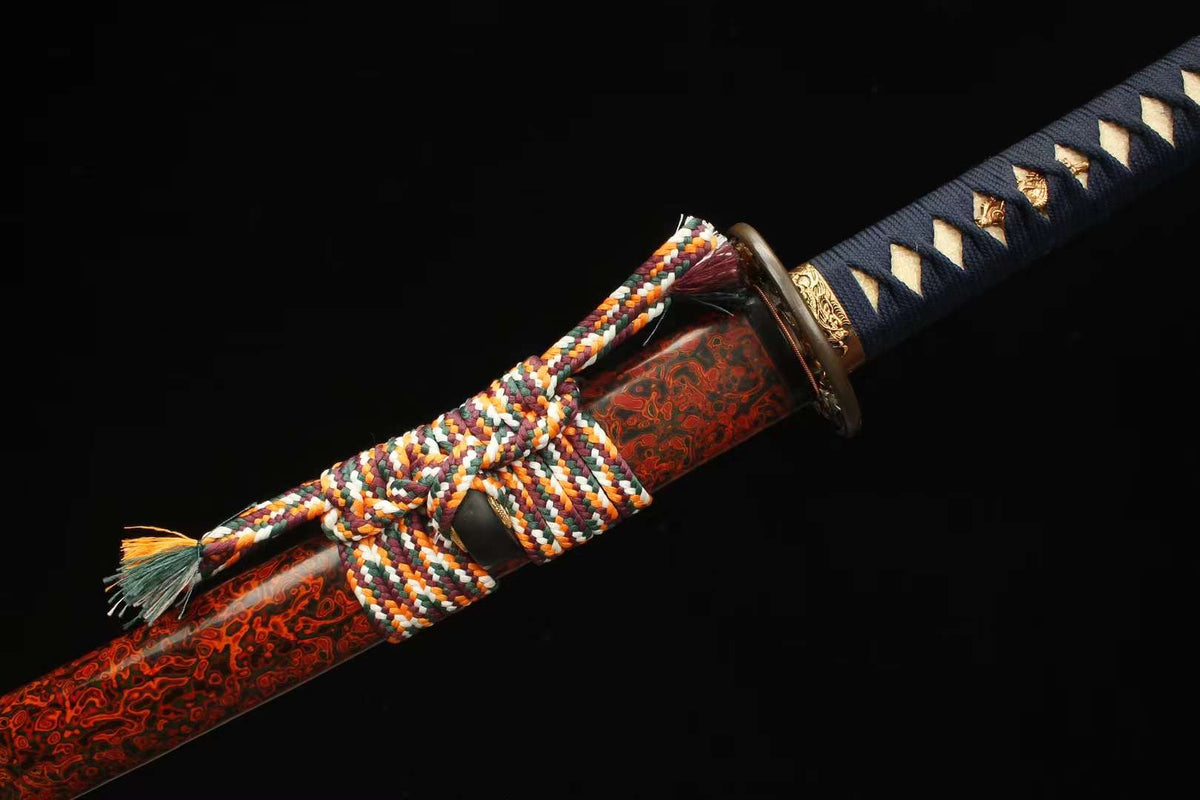 Edo 江戸 Katana – T10 Steel, Hitatsura Hamon – view 4
