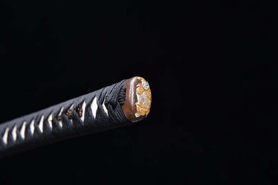 Enyou Katana 炎陽 – Honsanmai Blade, Gilded Copper Tsuba – view 3