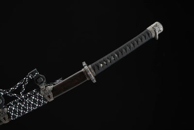 Sakura 櫻花 Katana, Damascus Steel, Hand-Polished – view 4