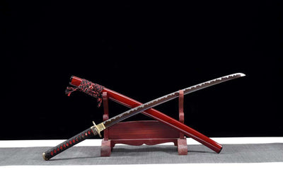 Katana Tengu 天狗 – Brown Manganese Steel Blade – view 3