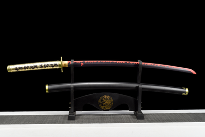 Yoriichi Tsugikuni Katana – 1060 Carbon Steel – view 2