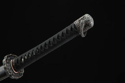 Sakura 櫻花 Katana, Damascus Steel, Hand-Polished – view 10