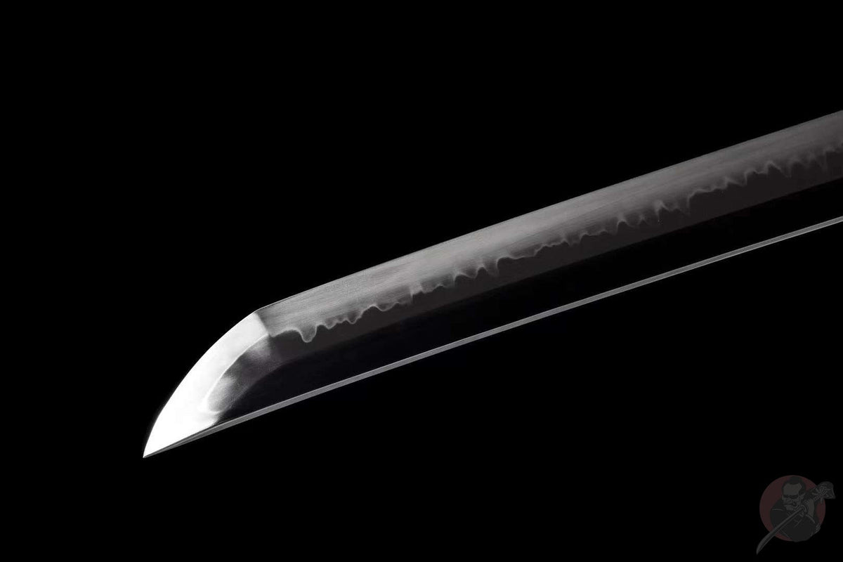 Sabana Katana サバンナ – T10 Steel, Wave Hamon, Tiger Saya – view 5