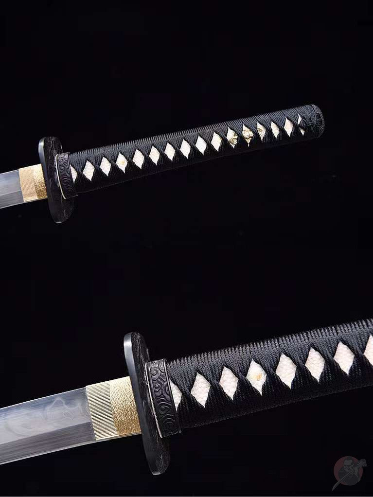 Nihon Katana 日本 – T10 Steel, Flame Hamon, Sharpened Blade – view 5