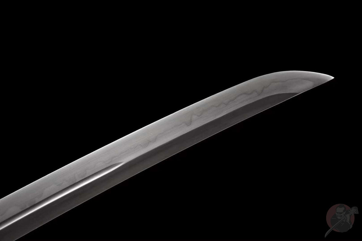 Kaji 火事 Katana – T10 Steel, Dragon Tsuba, Red Saya – view 5