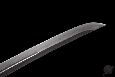 Kaji 火事 Katana – T10 Steel, Dragon Tsuba, Red Saya – view 5
