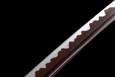 Katana Tengu 天狗 – Brown Manganese Steel Blade – view 7