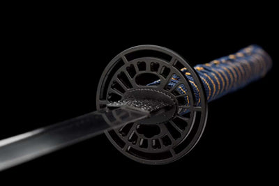Katana Musashi 武蔵 – Damascus Steel with Bo-hi – view 6