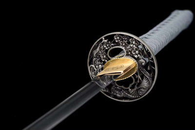 Hai 灰 Katana, Carbon-Iron Alloy Steel – view 9