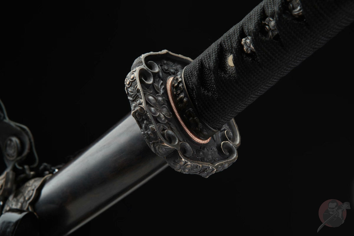 Sakura 櫻花 Katana, Damascus Steel, Hand-Polished – view 6