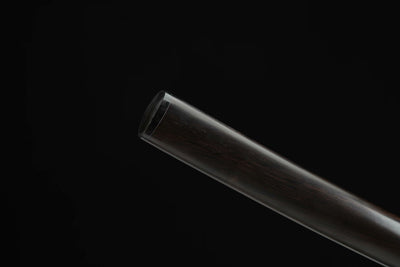 Tonbo Katana トンボ – Damascus Steel, Ebony Saya – view 14