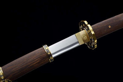Katana Kouji 王子 – Manganese Steel with Bo-hi – view 7