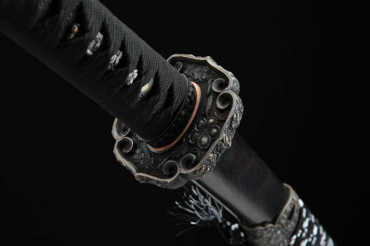 Sakura 櫻花 Katana, Damascus Steel, Hand-Polished – view 5