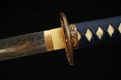 Edo 江戸 Katana – T10 Steel, Hitatsura Hamon – view 8