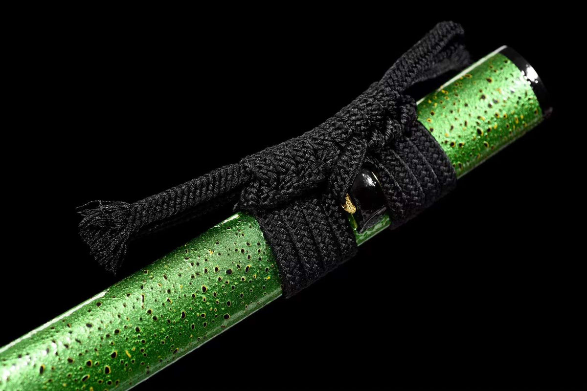 Kusa 草 Katana – Damascus Steel, Mirror Polish – view 8