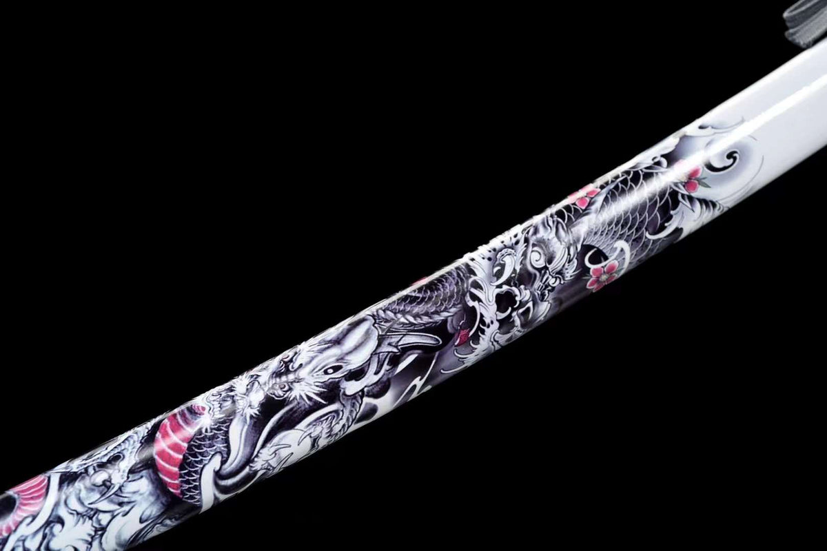Hai 灰 Katana, Carbon-Iron Alloy Steel – view 5