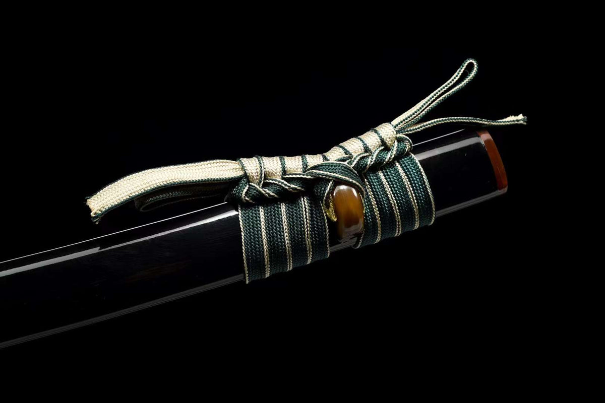 Fukkatsu 復活 Katana – T10 Steel, Floral Copper Tsuba – view 8