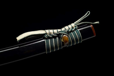 Fukkatsu 復活 Katana – T10 Steel, Floral Copper Tsuba – view 8