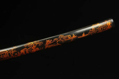 Edo 江戸 Katana – T10 Steel, Hitatsura Hamon – view 9