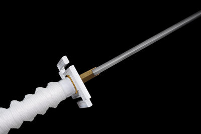 Tensa Zangetsu White Katana – Bleach-Inspired Replica (1060) – view 5