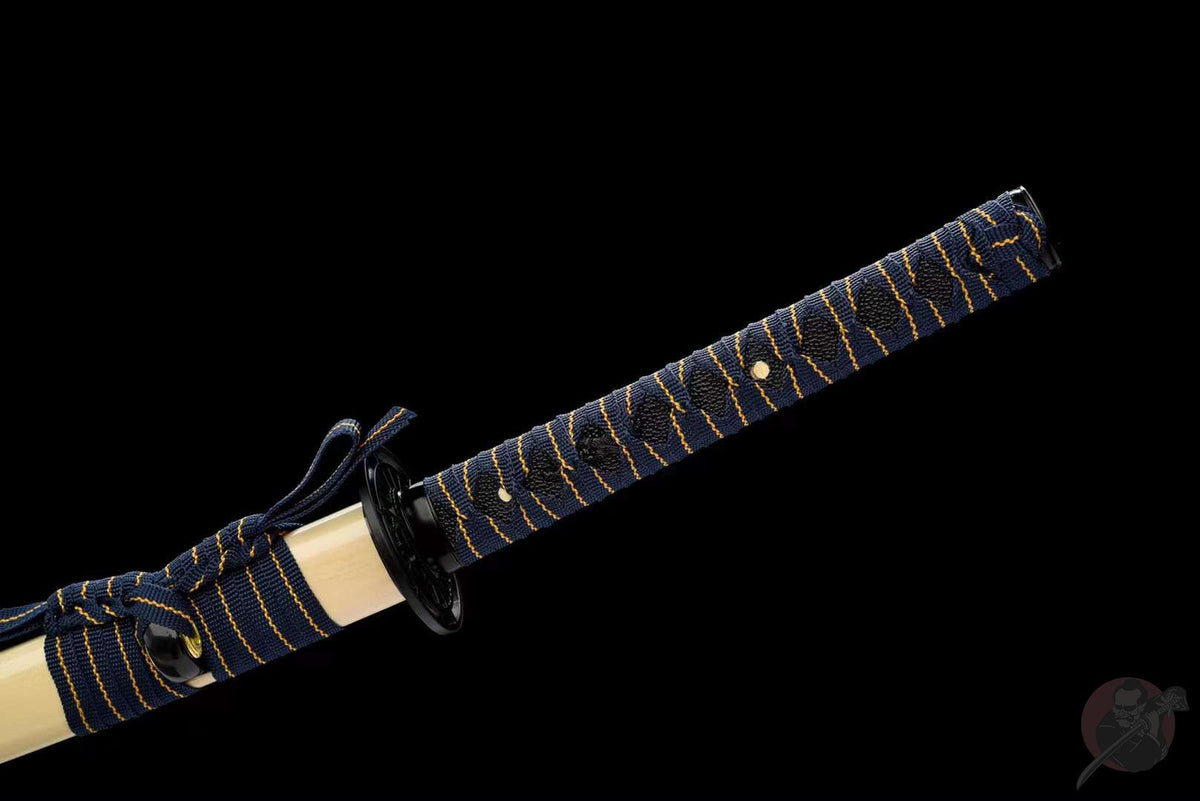 Katana Musashi 武蔵 – Damascus Steel with Bo-hi – view 9
