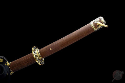 Katana Kouji 王子 – Manganese Steel with Bo-hi – view 9
