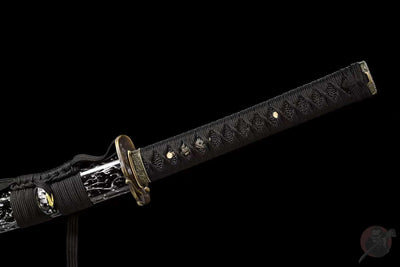 Saru サル Katana, Spring Steel with Bo-hi – view 9