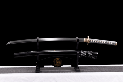 Nami 波 Katana, T10 Steel with Hamon – view 1