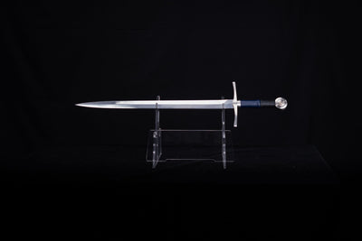 Lion Azur Medieval-Style Sword (Espadon) – Spring Steel – view 1