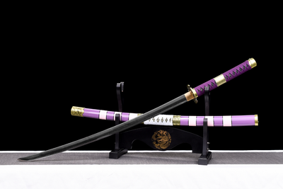 Nidai Kitetsu Katana, One Piece-Inspired Replica (1060 Steel) – view 3