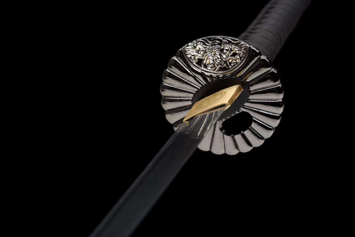 Oni 鬼 Katana, Damascus Steel – view 7