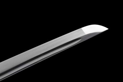 Katana Ten 天 – Damascus Steel with Bo-hi – view 7