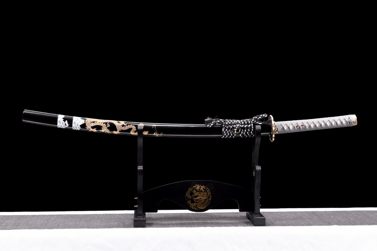 Nami 波 Katana, T10 Steel with Hamon – view 5