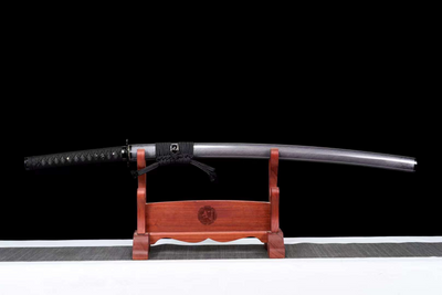 Katana Kage 影 – Blackened Manganese Steel Blade – view 3