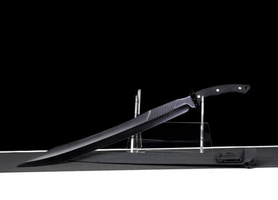 Black Leviathan Sword (Limited Edition) — 80CrV2 Steel – view 4